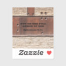 Search for be strong and courageous stickers Christian