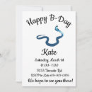 Search for b day invitations Blue