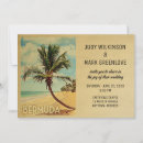 Search for travel tropical wedding invitations Palm tree