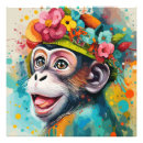 Search for monkeys art Colorful