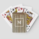 Search for barn wood playing cards Western