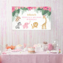 Search for safari banners Cute jungle animals