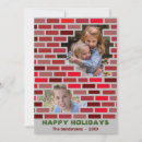 Search for brick christmas cards Red