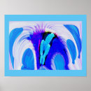 Search for miracles posters Blue
