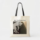 Search for pet lovers tote bags White