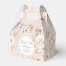 Search for wedding favour boxes Watercolor flowers