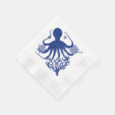 Search for octopus napkins Blue