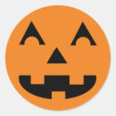 Search for jack o lantern face stickers Happy halloween