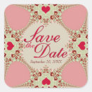 Search for lace save the date stickers Country