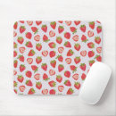 Search for pink strawberry mousepads Fruit