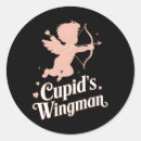 Search for funny angel stickers Cupid
