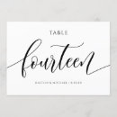 Search for 14 table cards Typography
