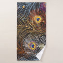 Search for peacock feather bath towels Gold