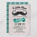Search for little man baby shower invitations Cute