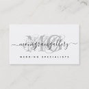 Search for glam business cards Elegant script