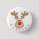 Search for red nose reindeer badges Merry christmas