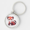 Search for cute red panda key rings Animal