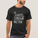 Search for lights camera action tshirts Director