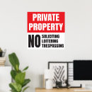 Search for private art No trespassing