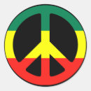 Search for red peace symbol stickers Green