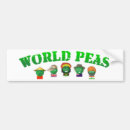 Search for peas bumper stickers Peace