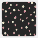Search for strawberry stickers Pattern