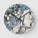 Search for denim clocks Pocket