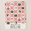 Search for sushi blankets Kawaii