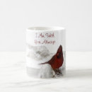 Search for i am with you always mugs Red cardinal