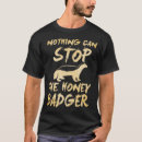 Search for cute badger tshirts Wildlife