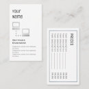Search for network engineer business cards It consultant