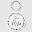 Search for awareness matters key rings Therapy