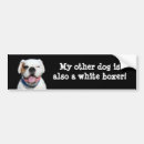 Search for boxer dog bumper stickers Pet