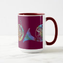 Search for burgandy mugs French