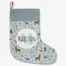 Search for animals christmas stockings Woodland