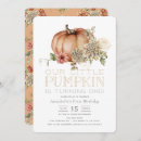 Search for white pumpkin birthday invitations Watercolor