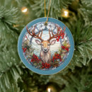 Search for deer christmas tree decorations Buck