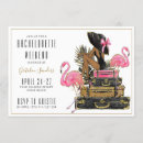 Search for leopard print hens party invitations Black and gold