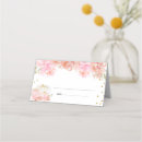 Search for floral place cards Baby shower