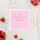 Search for pink orange napkins Minimalist