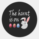 Search for rabbit hunting stickers Easter egg hunt