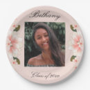 Search for pink graduation plates Feminine