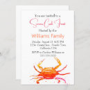 Search for crab invitations Cookout