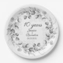 Search for 10th anniversary plates Vow renewal