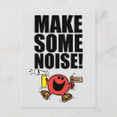 Search for noise postcards Cartoon
