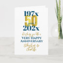 Search for golden wedding anniversary cards Congratulations