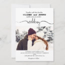 Search for elegant photo wedding invitations Simplistic word only unique