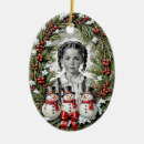 Search for two sided photo christmas tree decorations Cute
