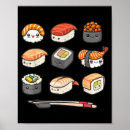 Search for sushi food posters Kawaii