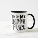 Search for place mugs Typography